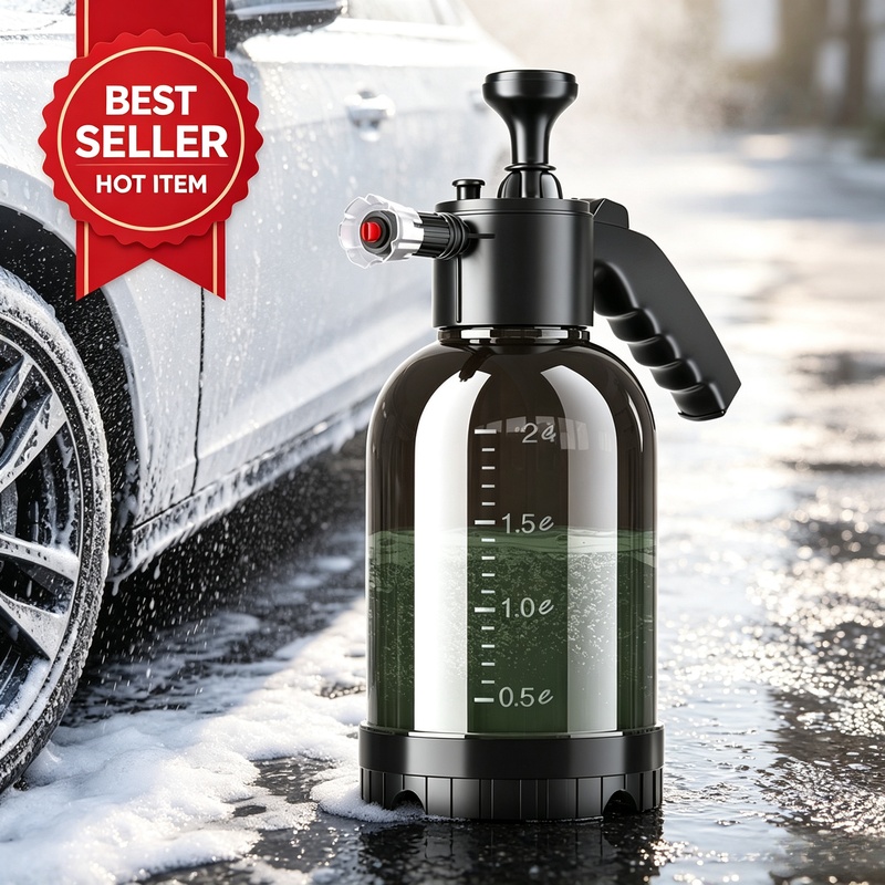 Pressure Washer Foam Gun - 2L Manual Air Pressure Snow Foam