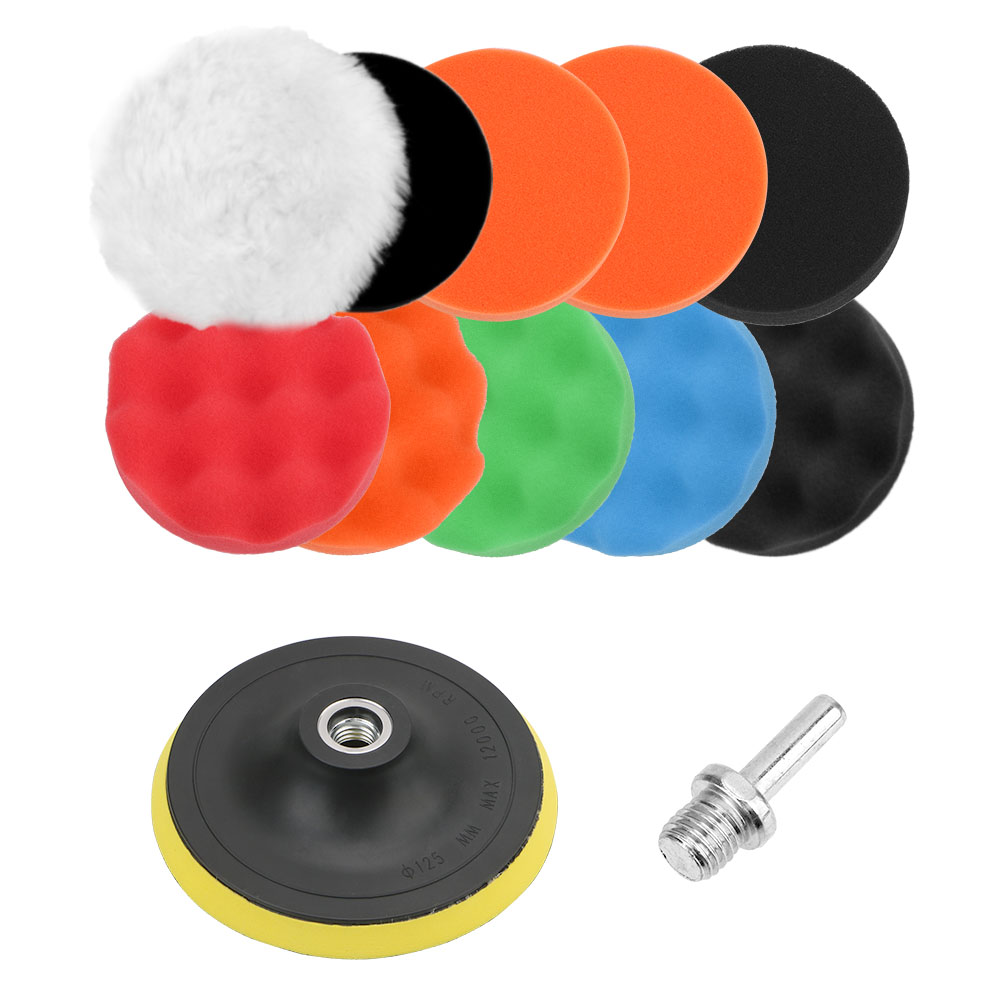12pcs/set Paint Care Buffer Dr - Polish Pad Set Buffer ulasan dan harga