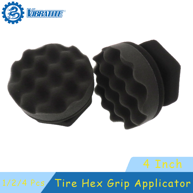 1/2/4 Pcs Tire Hex Grip Applic - Car Cleaning Brush ulasan dan harga