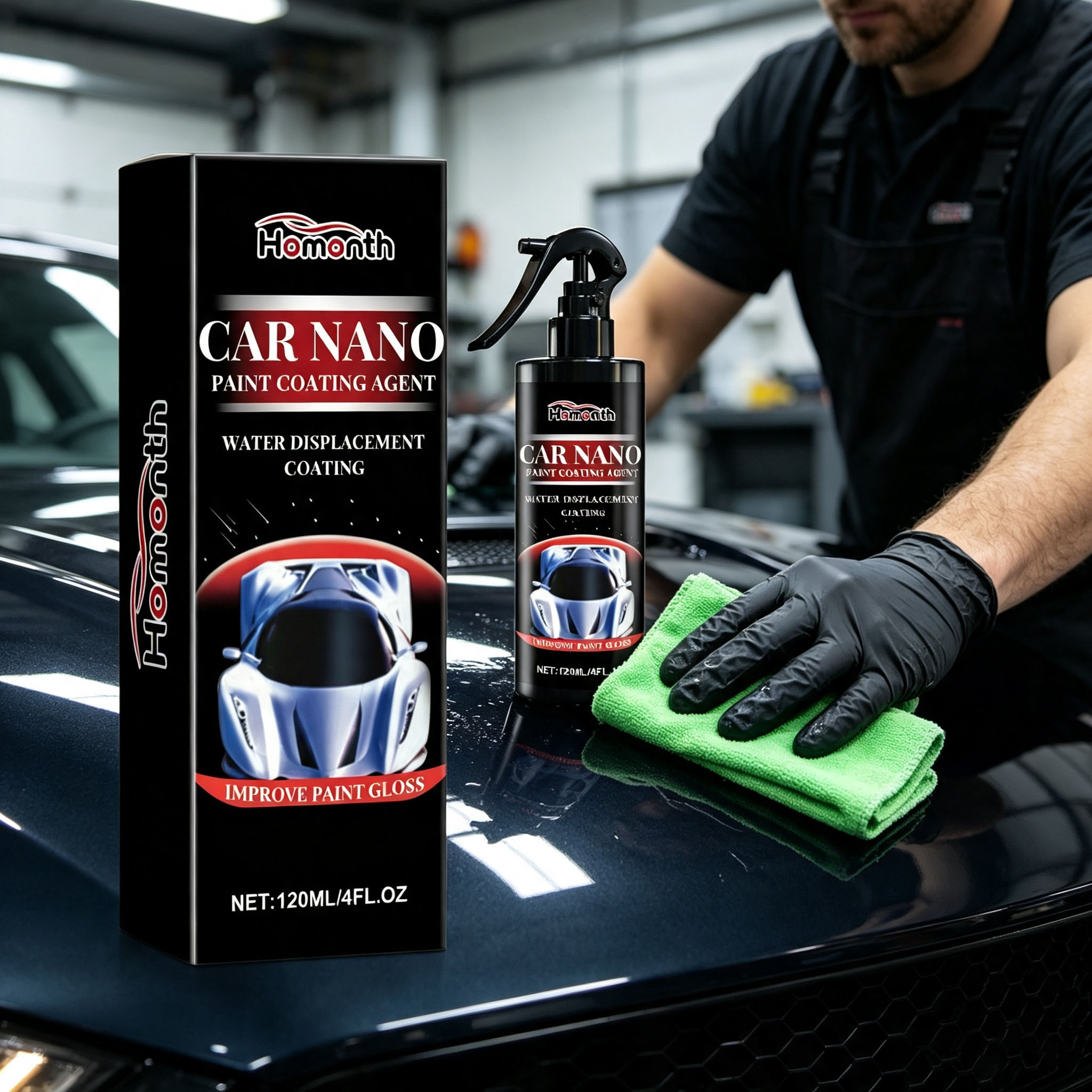 Homonth Car Nano Coating Spray - Car Wax Ceramic Coating ulasan dan harga
