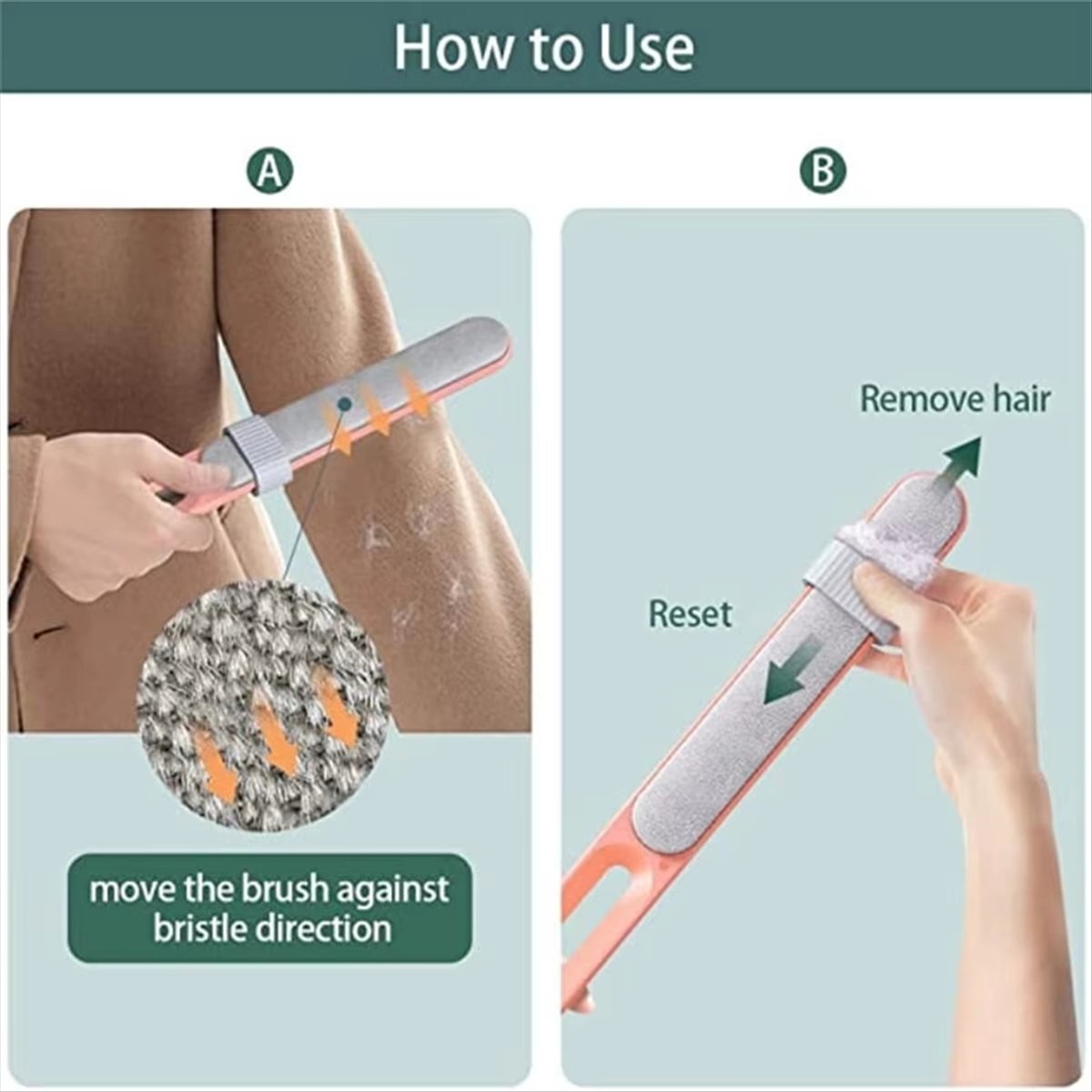 N14R Top Reusable Pet Hair Rem - Car Cleaning Brush ulasan dan harga