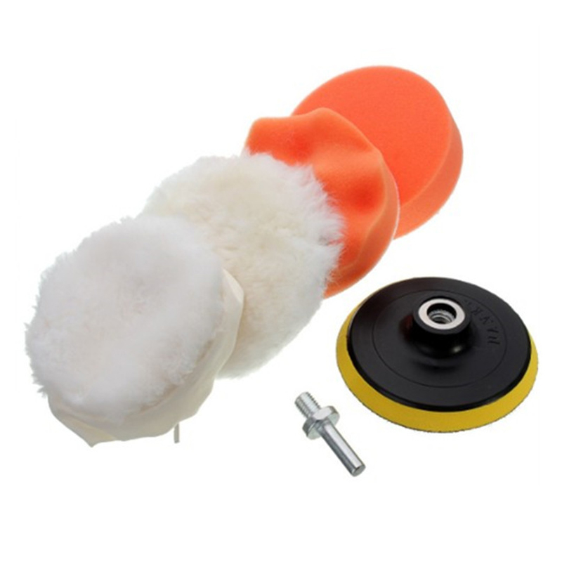 4pcs 4'' Car Polish Buffer Pad - Polish Pad Set Buffer ulasan dan harga