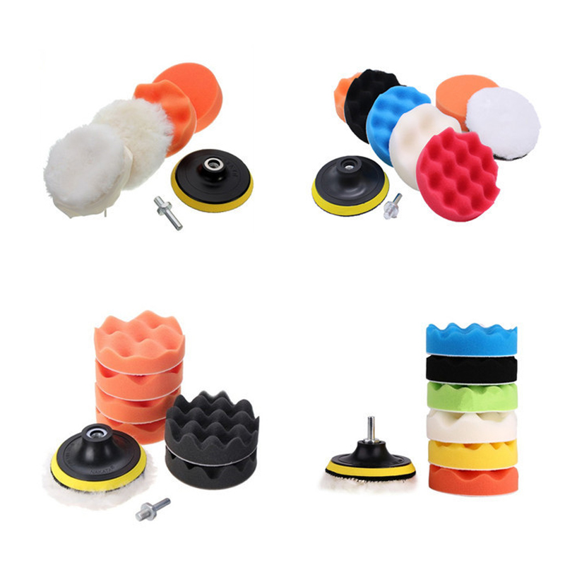4pcs 4'' Car Polish Buffer Pad - Polish Pad Set Buffer ulasan dan harga