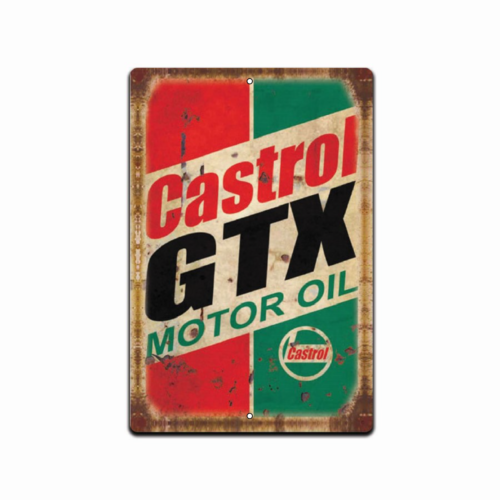 Castrol GTX Vintage Looking Ga - Castrol Oil Gtx ulasan dan harga
